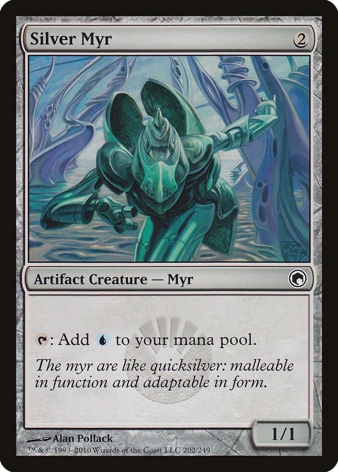 Silver Myr #202 Scars of Mirrodin