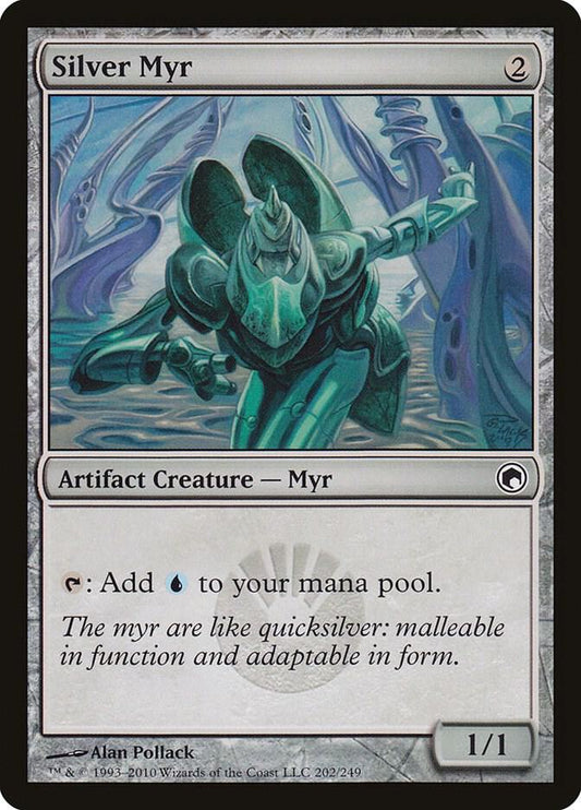 Silver Myr #202 Scars of Mirrodin