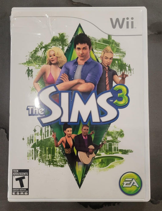 Wii Sims 3 (Complete)