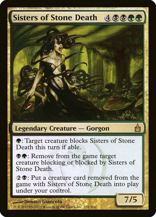 Sisters of Stone Death #231 Ravnica: City of Guilds