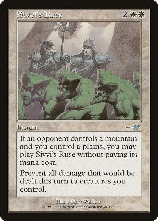 Sivvi's Ruse #21 FOIL Nemesis