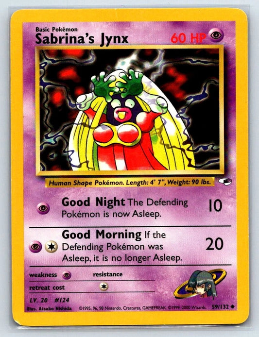 Sabrina's Jynx (Unlimited Edition) #59 Gym Heroes