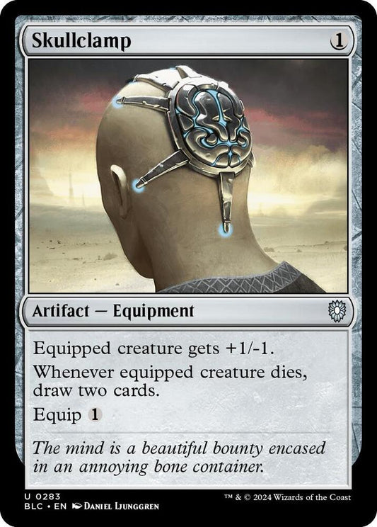 Skullclamp #283 Commander: Bloomburrow