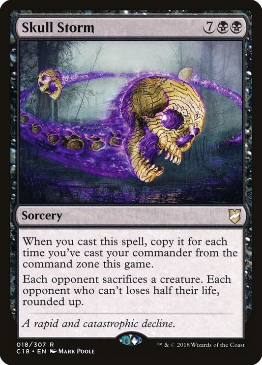 Skull Storm #18 Commander 2018