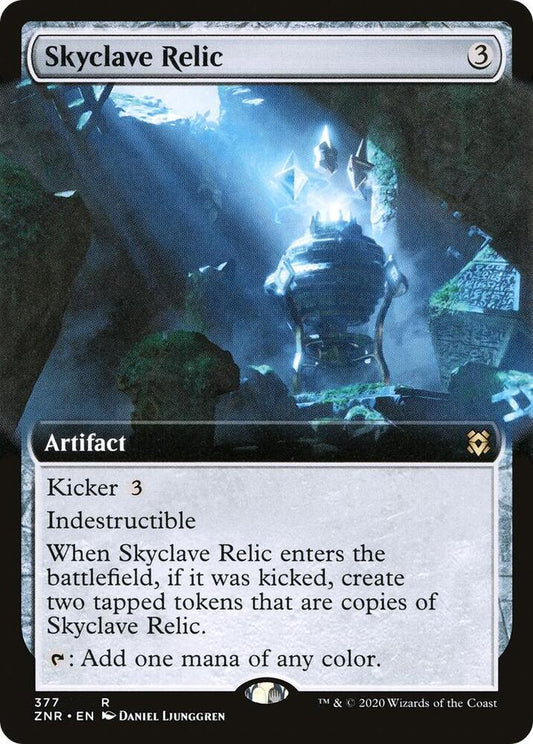 Skyclave Relic #377 (Extended Art) Zendikar Rising