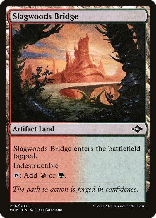 Slagwoods Bridge #256 FOIL Modern Horizons 2