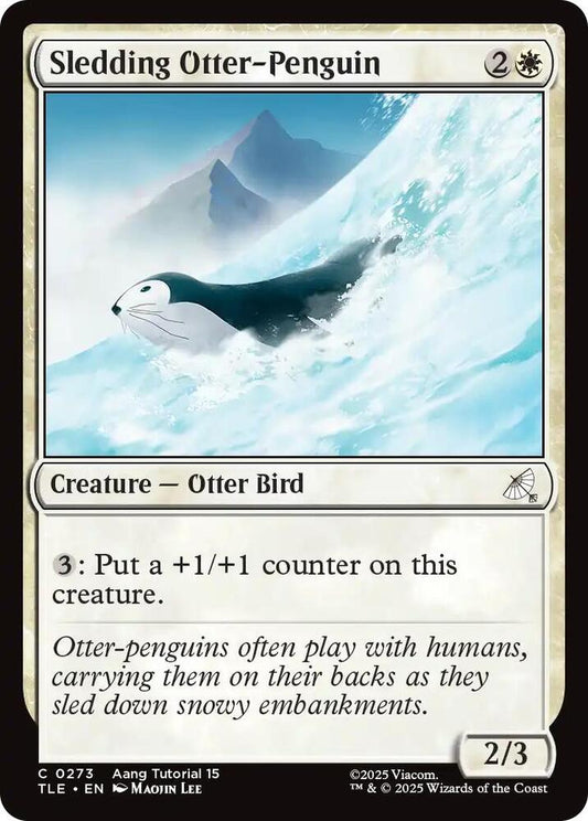 Sledding Otter-Penguin #273 Avatar: The Last Airbender: Eternal-Legal