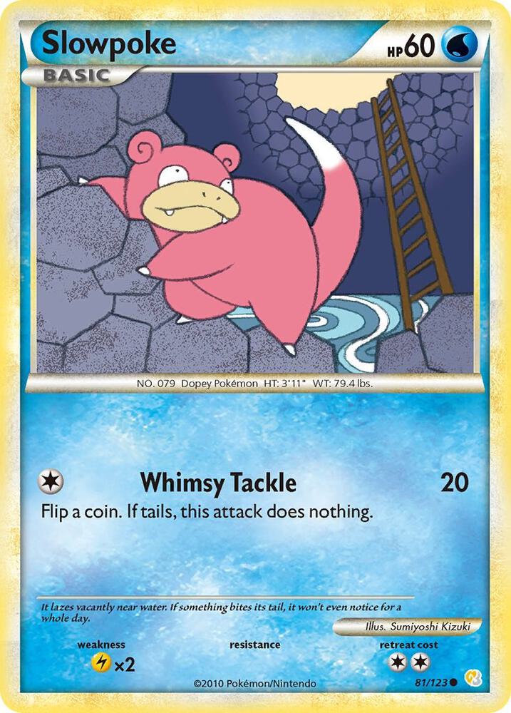 Slowpoke #81 HeartGold SoulSilver
