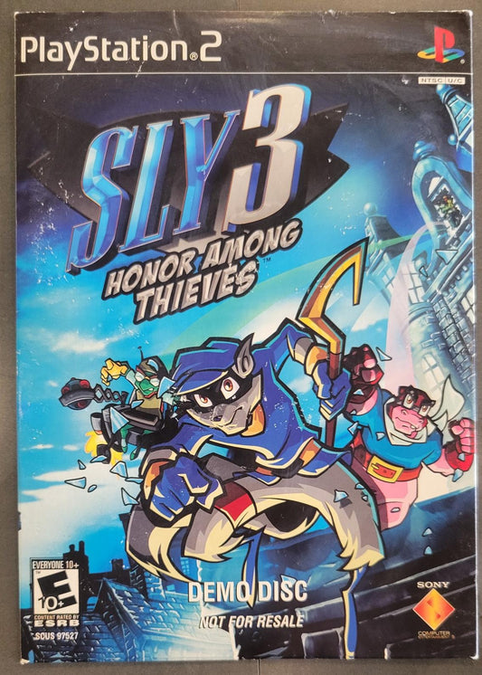 Playstation 2 Sly 3 Honor Among Thieves Demo Disc