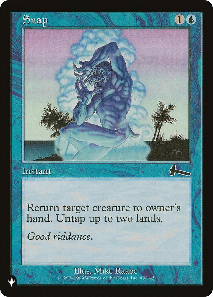 Snap #43 The List Reprints