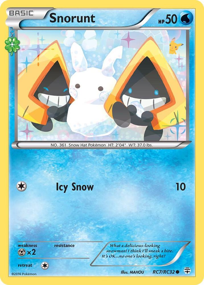 Snorunt #RC7 Generations: Radiant Collection