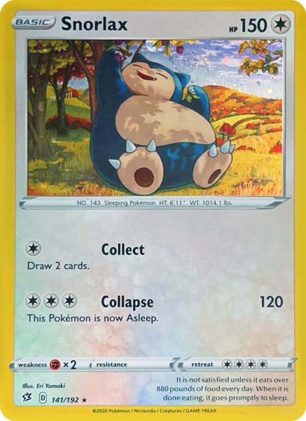 Snorlax #141 COSMOS HOLOFOIL Miscellaneous Cards & Products