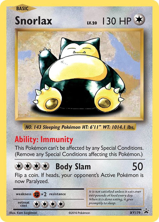 Snorlax #XY179 XY Promos
