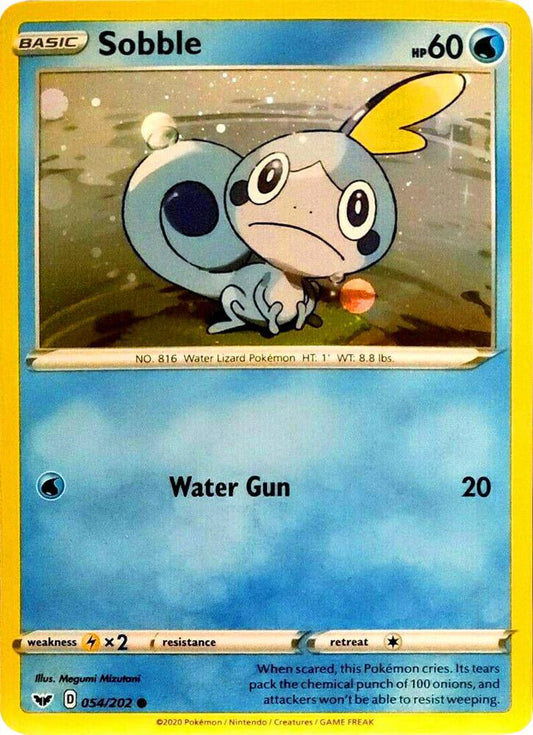 Sobble #54 (Cosmos Holo) - Blister Exclusives