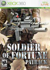 XBOX 360 Soldier of Fortune Payback (No instructions)