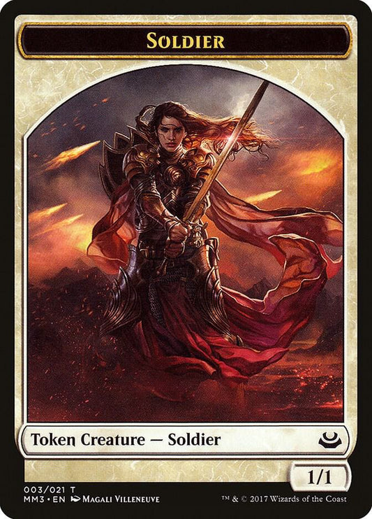 Soldier Token #3 Modern Masters 2017