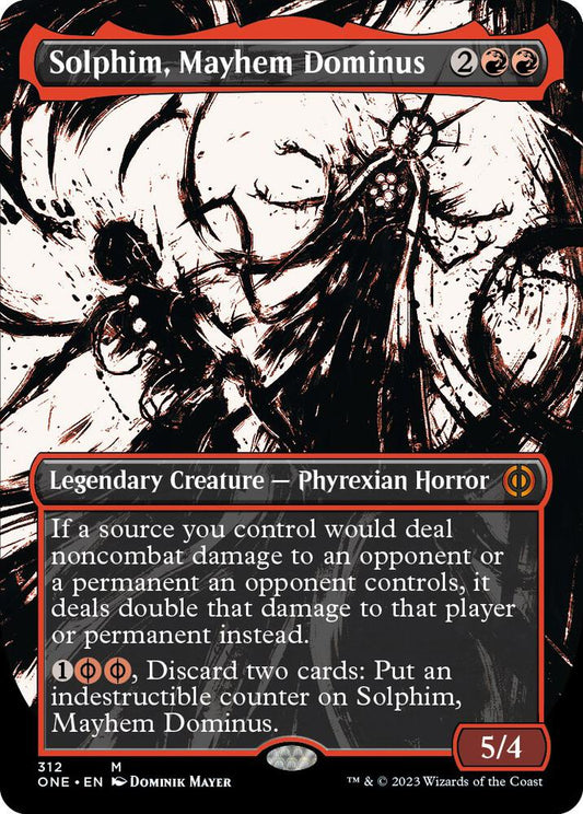 Solphim, Mayhem Dominus #312 (Showcase) Phyrexia: All Will Be One