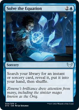Solve the Equation #54 Strixhaven: School of Mages
