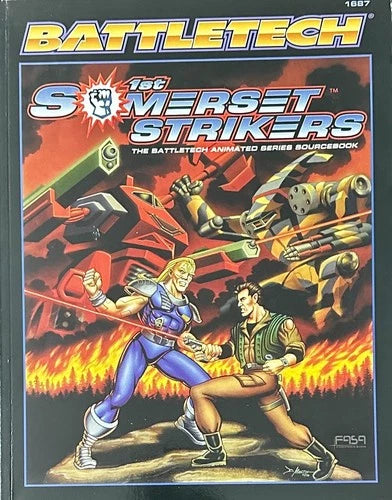 Battletech 1st Somerset Strikers Soucebook (1995)