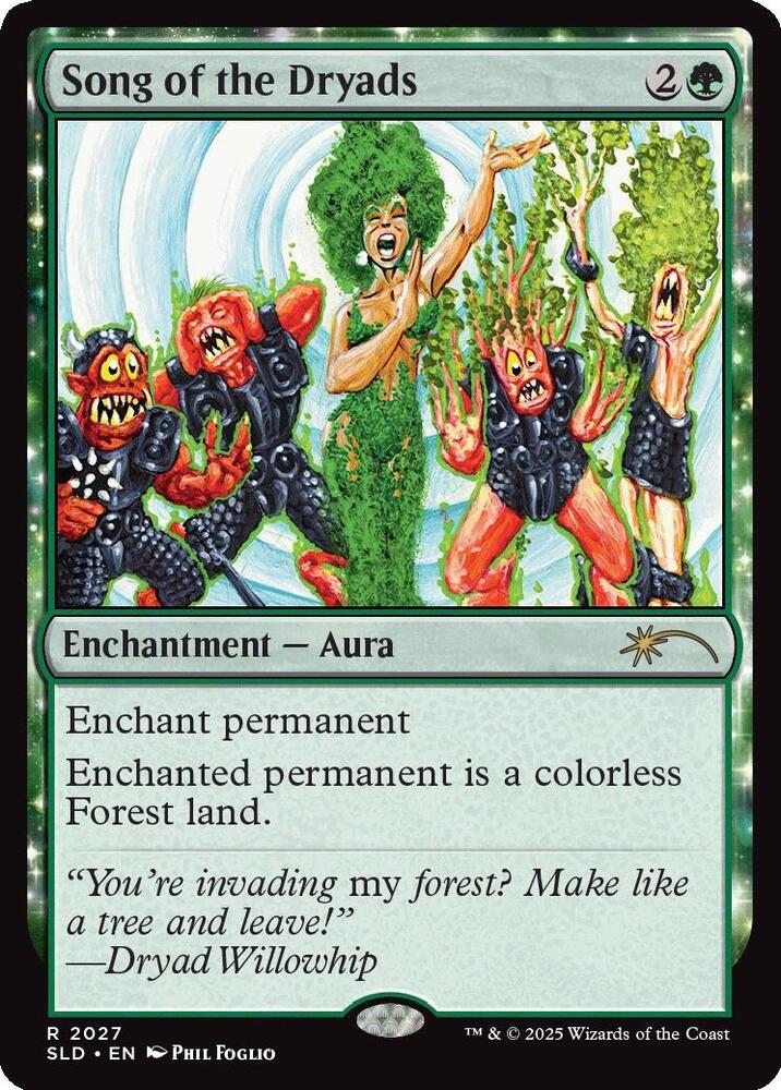 Song of the Dryads #2027 Secret Lair Drop Series