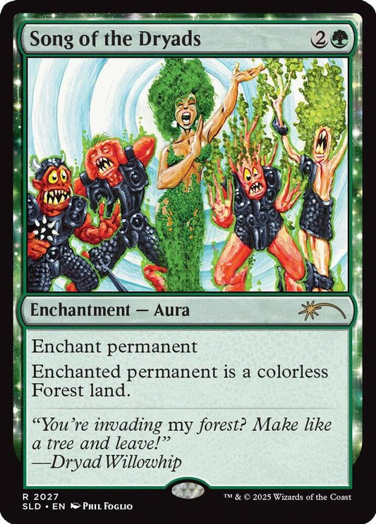 Song of the Dryads #2027 Secret Lair Drop Series