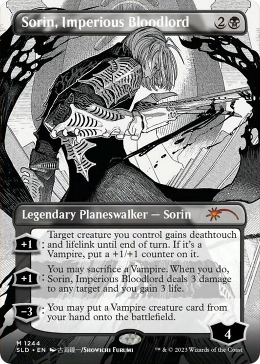 Sorin, Imperious Bloodlord (Borderless) #1244 FOIL Secret Lair Drop Series