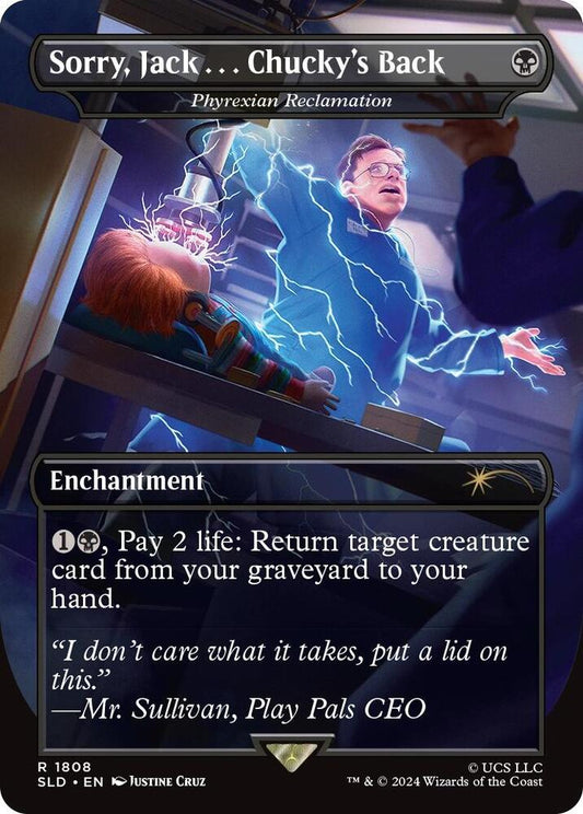 Sorry, Jack...Chucky's Back (Phyrexian Reclamation) #1808 FOIL Secret Lair