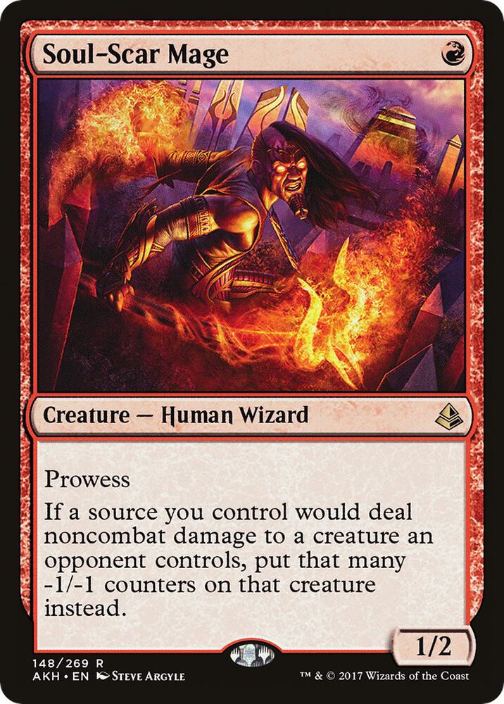 Soul-Scar Mage #148 Amonkhet
