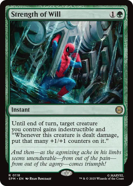 Strength of Will #118 Marvel's Spider-Man