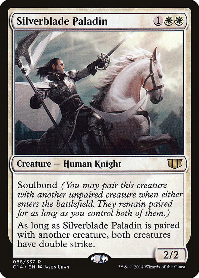 Silverblade Paladin #88 Commander 2014