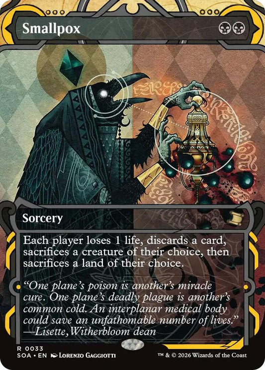 Smallpox #33 FOIL Secrets of Strixhaven: Mystical Archive