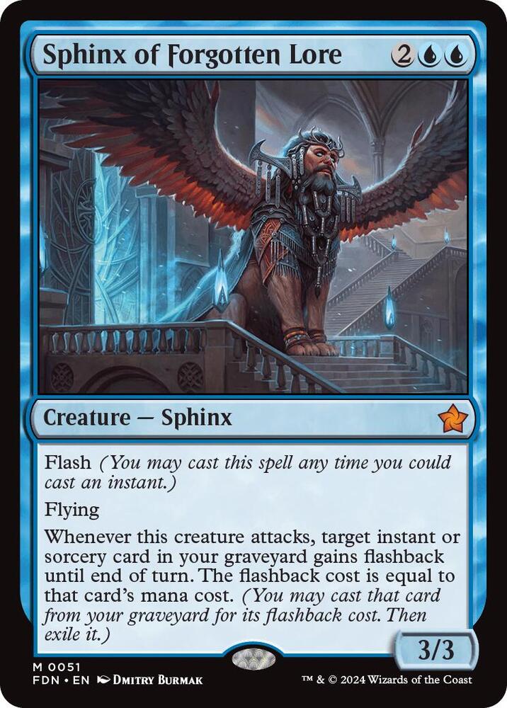 Sphinx of Forgotten Lore #51 Foundations