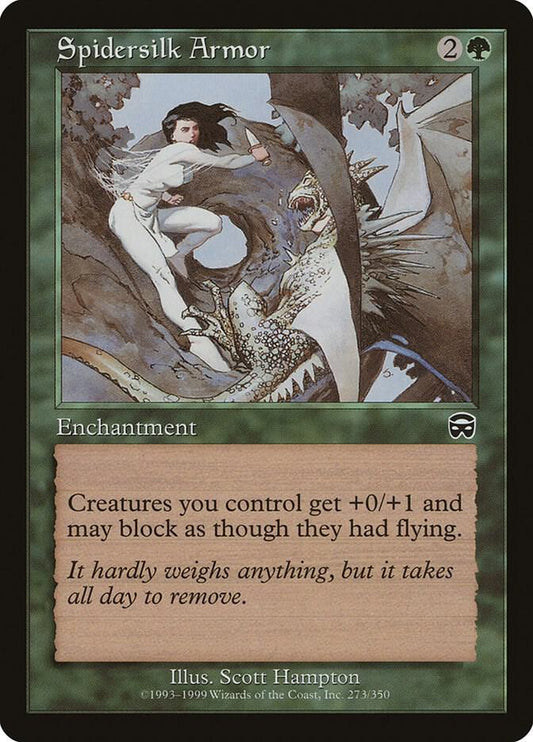 Spidersilk Armor #273 Mercadian Masques