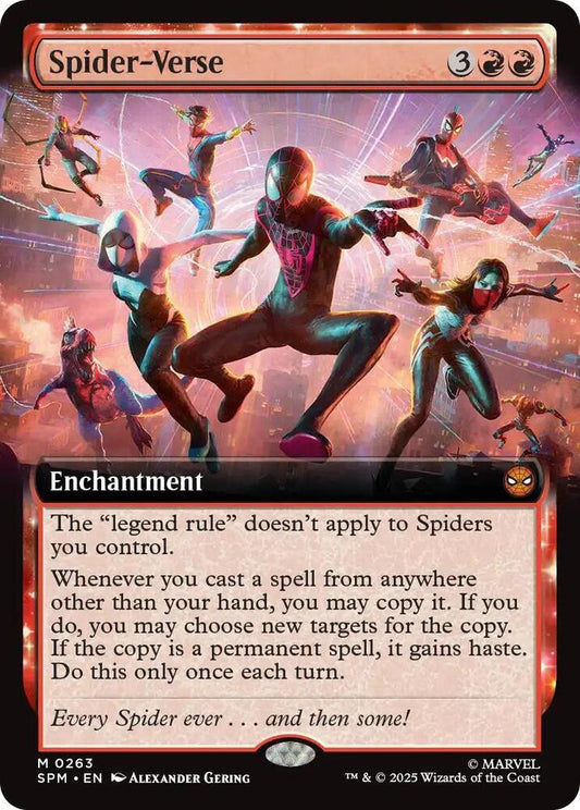 Spider-Verse (Extended Art) #263 FOIL Marvel's Spider-Man