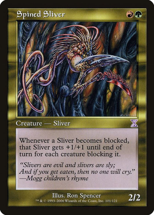 Spined Sliver #101 Timeshifted