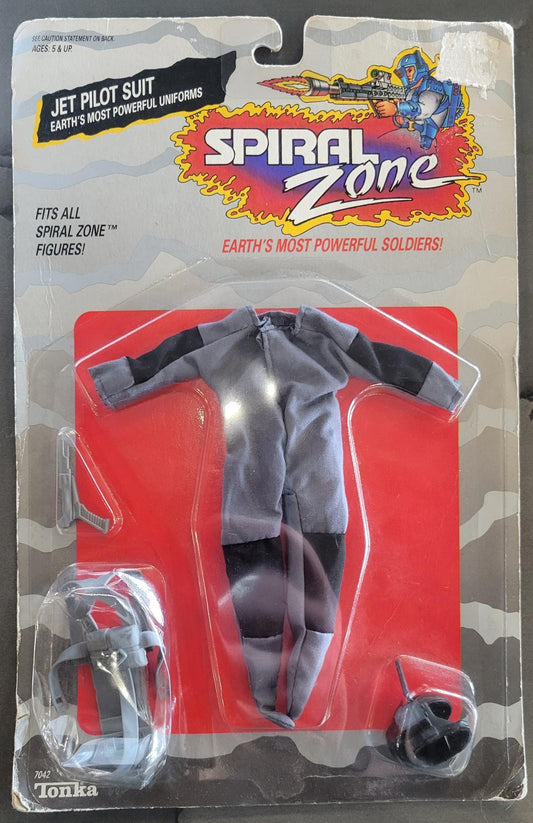 Spiral Zone Jet Pilot Suit (1987) Tonka NEW/SEALED