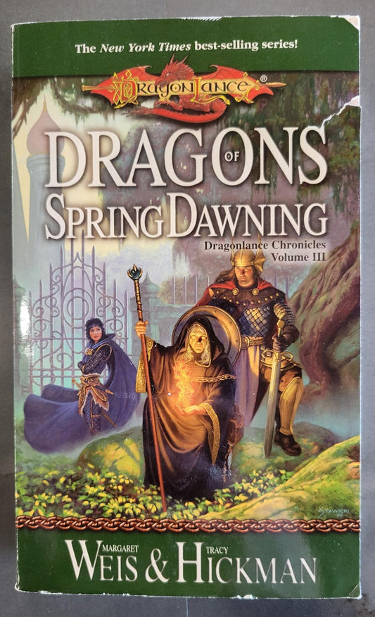 Dungeons & Dragons Dragonlance Dragons of Spring Dawning (Chronicles #3) (2000) 6th Printing