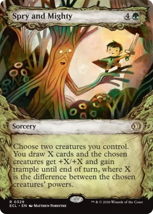 Spry and Mighty (Showcase) #329 Lorwyn Eclipsed