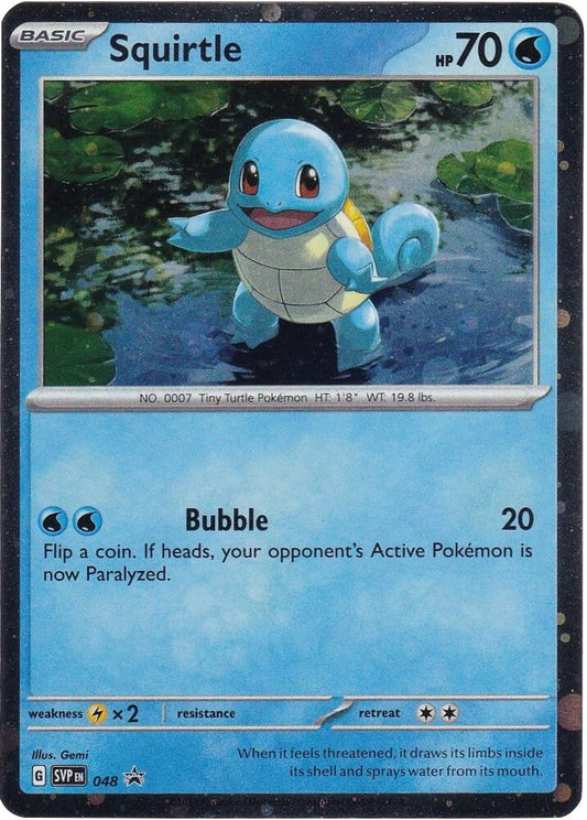 Squirtle #48 - SV Scarlet & Violet Promo Cards