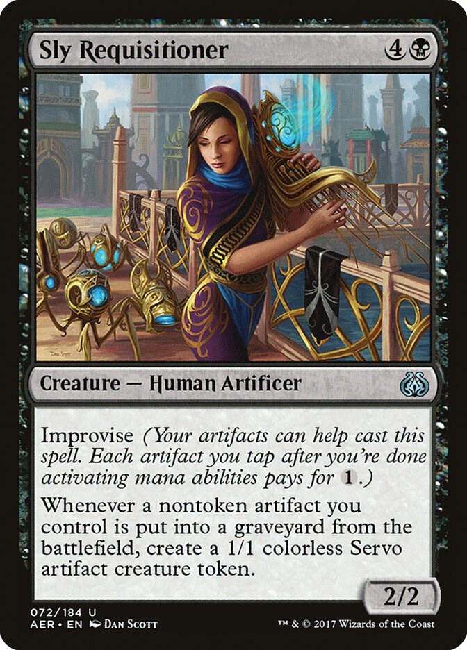 Sly Requisitioner #72 FOIL Aether Revolt