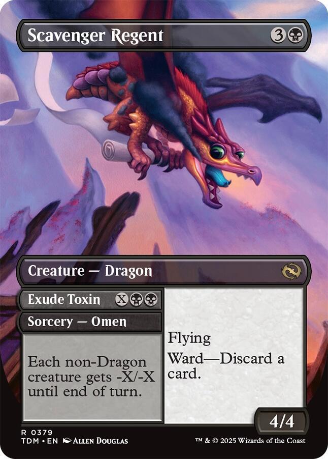 Scavenger Regent (Borderless) #379 Tarkir: Dragonstorm