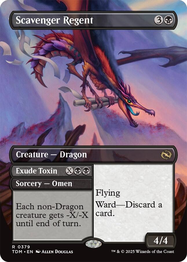 Scavenger Regent (Borderless) #379 Tarkir: Dragonstorm
