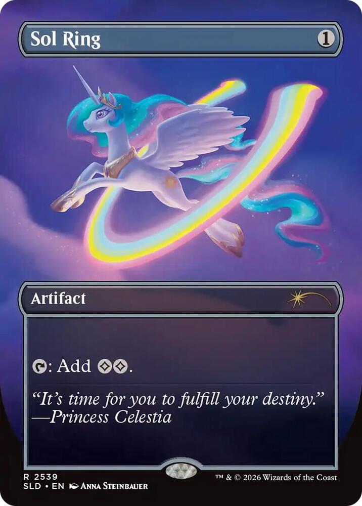 Sol Ring #2539 FOIL Secret Lair Drop Series