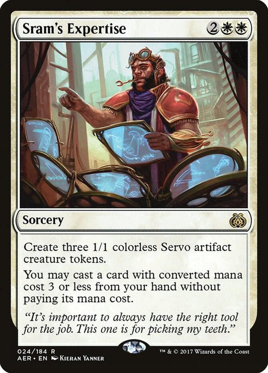Sram's Expertise #24 FOIL Aether Revolt