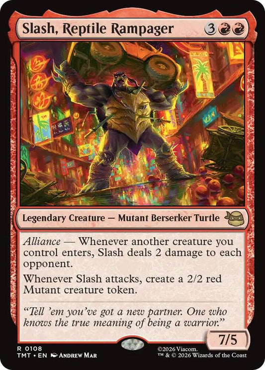 Slash, Reptile Rampager #108 Teenage Mutant Ninja Turtles