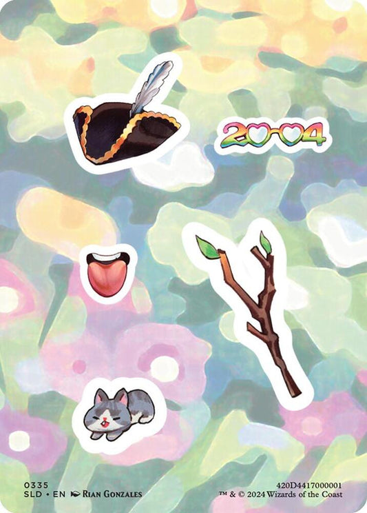 Sticker Sheet #335 Secret Lair Drop Series