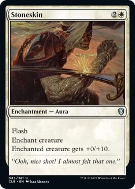 Stoneskin #45 Commander Legends: Battle for Baldur's Gate