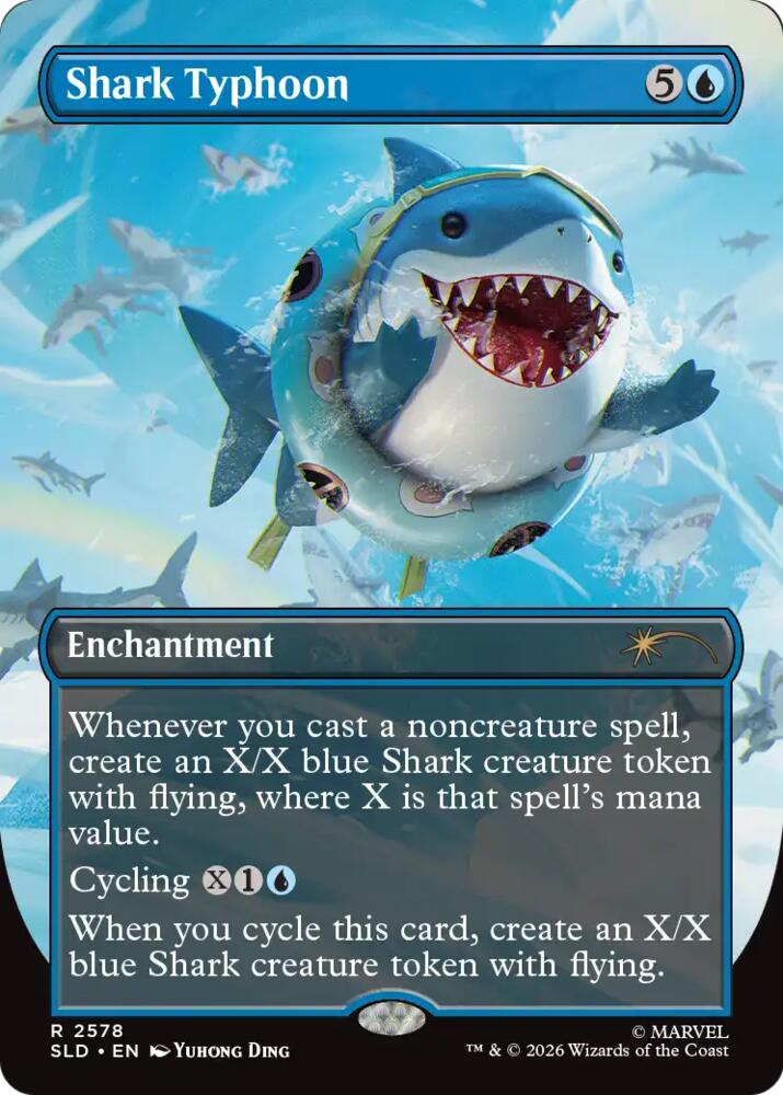 Shark Typhoon #2578 Secret Lair Drop Series