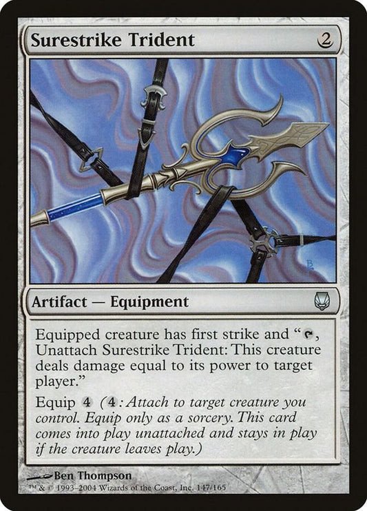 Surestrike Trident #147 FOIL Darksteel