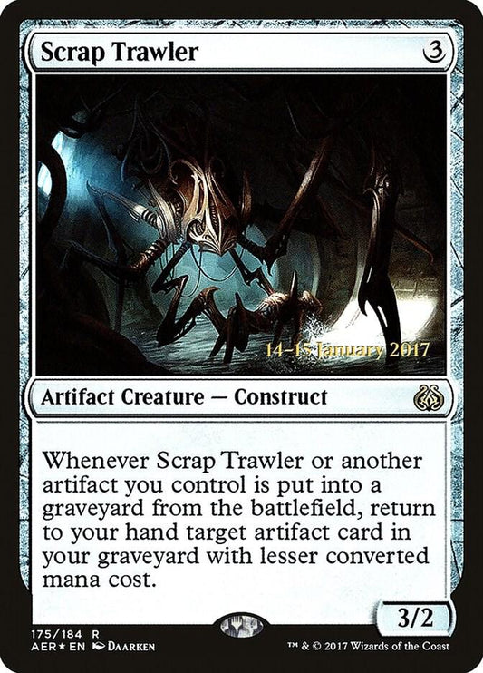 Scrap Trawler #175 FOIL Prerelease Cards (Aether Revolt)